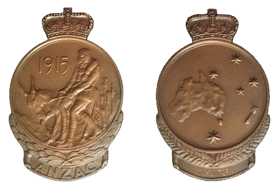 William Hunter's Anzac Medallions