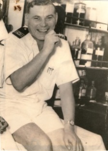 Stafford as ship's doctor