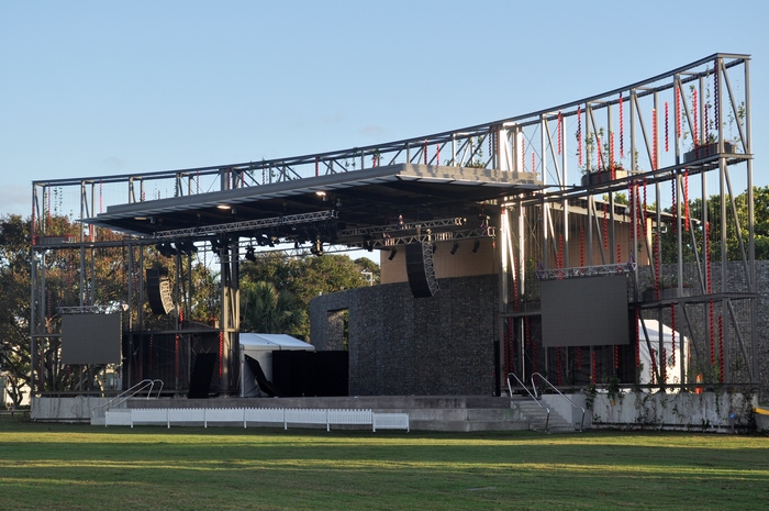 stage at munro martin parklands